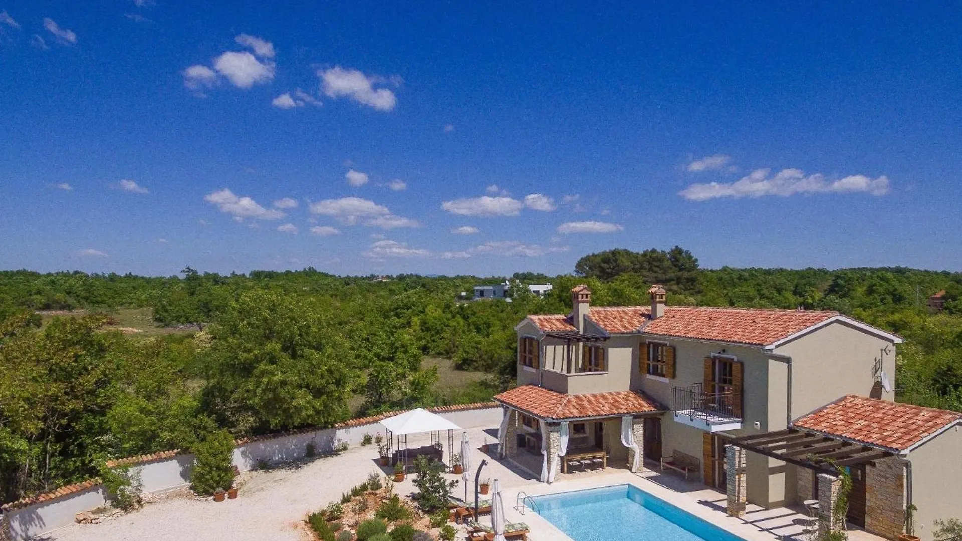 Ferienhaus Mit Privatpool Fuer 8 Personen Ca 179 Qm In Jursici, Istrien Binnenland Von Istrien Svetvinčenat 克罗地亚